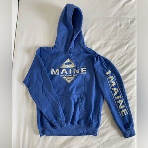 Gildan Blue Maine Graphic Hoodie
